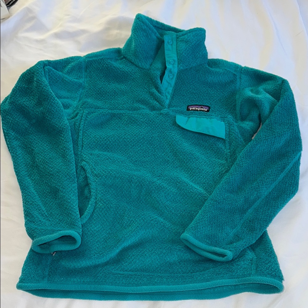Patagonia Teal Sweater